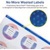 imageAvery Printable Round Labels Sure Feed Technology Glossy White Labels 2quot Diameter Permanent Adhesive LaserInkjet 120 Total 22807Glossy White