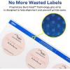 imageAvery Printable Round Labels Sure Feed Technology Glossy White Labels 2quot Diameter Permanent Adhesive LaserInkjet 120 Total 22807Matte White