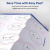 imageAvery Printable Round Labels with Sure Feed 2quot Diameter Glossy White 60 Customizable Labels 2281760 Count Pack of 2