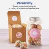 imageAvery Printable Round Labels with Sure Feed 34quot Diameter Matte White 800 Customizable Labels 4221Labels  300 Labels