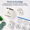 imageAvery Printable Round Labels with Sure Feed 34quot Diameter Matte White 800 Customizable Labels 4221Labels  300 Labels