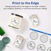imageAvery Printable Round Labels with Sure Feed 34quot Diameter Matte White 800 Customizable Labels 4221Labels  300 Labels
