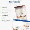 imageAvery Printable Shipping Labels with Sure Feed 2quot x 4quot Customizable Stickers Matte Clear 250 Blank Mailing Labels Great for Mailing Shipping and More 86635 Packs