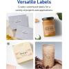 imageAvery Printable Shipping Labels with Sure Feed 2quot x 4quot Customizable Stickers Matte Clear 250 Blank Mailing Labels Great for Mailing Shipping and More 8663Shipping Labels