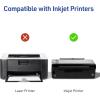 imageAvery Printable Shipping Labels with Sure Feed 2quot x 4quot Customizable Stickers Matte Clear 250 Blank Mailing Labels Great for Mailing Shipping and More 8663Shipping Labels