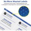 imageAvery Printable Shipping Labels with Sure Feed 2quot x 4quot Matte Clear 100 Blank Mailing Labels 156632 in X 4 in Pack of 5