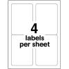 imageAvery Printable Shipping Labels with Sure Feed 312quot x 5quot White 400 Blank Mailing Labels for Laser Printers 51681 pack