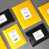 imageAvery Printable Shipping Labels with Sure Feed 35quot x 5quot White 100 Blank Mailing Labels 8168200 labels