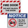 imageAvery Printable Warning Signs 5quot x 7quot WaterChemical Resistant 30 Removable Labels 61511Silver