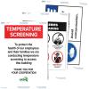 imageAvery Printable Warning Signs 7quot x 10quot WaterChemical Resistant 15 Removable Labels 61515