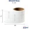imageAvery TouchGuard Protective Shield Active Agents Built in to Protect The Film 4quot x 30 1 Roll SelfAdhesive Conformable Clear Film Avery 27801