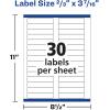 imageAvery TrueBlock File Folder Labels 23quot x 3716quot 1500 Printable Labels White Permanent 53661500 Labels