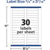 imageAvery TrueBlock File Folder Labels 23quot x 3716quot 1500 Printable Labels White Permanent 53667500 Labels