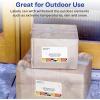 imageAvery Waterproof Printable Shipping Labels with Sure Feed 55quot x 85quot White 100 Blank Mailing Labels 5526100 labels