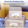 imageAvery Waterproof Printable Shipping Labels with Sure Feed 55quot x 85quot White 100 Blank Mailing Labels 5526250 labels
