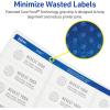 imageAvery Waterproof Sticker Labels for Printer  1quot x 258quot Mailing Labels Ultrahold Permanent Adhesive Laser Printers 1500 Printable Avery Address Label Sheets 5520One Size Pack of 5