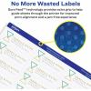 imageAvery Waterproof Sticker Labels for Printer  1quot x 258quot Mailing Labels Ultrahold Permanent Adhesive Laser Printers 1500 Printable Avery Address Label Sheets 5520One Size