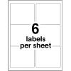 imageAvery White Shipping Labels for Laser Printers with TrueBlock Technology 3 13 Inch x 4 Inch Box of 600 5164313 in X 4 in