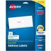 imageAvery Easy Peel Printable Address Labels with Sure Feed 1quot x 258quot Customizable Stickers White 1500 Blank Mailing Labels Great for Mailing Shipping and More 2Pack of 08160750 labels
