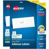 imageAvery Easy Peel Printable Address Labels with Sure Feed 1quot x 258quot Customizable Stickers White 1500 Blank Mailing Labels Great for Mailing Shipping and More 2Pack of 081601 500 labels