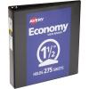 imageAvery Economy View 3 Ring Binder 15quot Round Rings 1 Black Binder 057711 Count Pack of 1