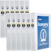 imageAvery Economy View 3 Ring Binders 1quot Round Rings 12 White Binders 057111