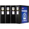 imageAvery Economy View 3 Ring Binders Homeschool Supplies Home Organization 1quot Round Rings 4 Black Binders 057103