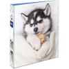 imageAvery Friends 3 Ring Binder 1 Inch Round Rings Husky Puppy 26841