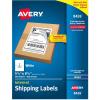 imageAvery HalfSheet Printable Shipping Labels 55quot x 85quot Customizable Stickers White 50 per Pack 100 Blank Mailing Labels Total Great for Mailing Shipping Organizing and More 2Pack of 8126One Size