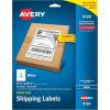 imageAvery HalfSheet Printable Shipping Labels 55quot x 85quot Customizable Stickers White 50 per Pack 100 Blank Mailing Labels Total Great for Mailing Shipping Organizing and More 2Pack of 812655 x 85 inch