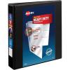 imageAvery HeavyDuty 15 Inch Binders 3 Ring View Binder 15 Inch EZD Ring Black Sturdy 7969515
