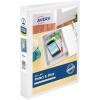 imageAvery Mini Protect and Store View 3 Ring Binder 1 Inch Round Rings 1 White Binder 230111 Pack of 12