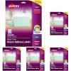 imageAvery Printable Return Address Labels with Sure Feed 05quot x 175quot Matte Clear 800 Blank Mailing Labels 1866712 in X 134 in Pack of 5