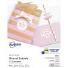 imageAvery Printable Round Labels with Sure Feed 2quot Diameter Matte White 300 Customizable Labels 2287785 x 11