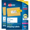 imageAvery Printable Shipping Labels with Sure Feed 2quot x 4quot Customizable Stickers White 250 Blank Mailing Labels Great for Mailing Shipping and More 52635 000 labels 2 Pack