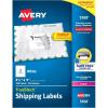 imageAvery Printable Shipping Labels with Sure Feed 312quot x 5quot White 400 Blank Mailing Labels for Laser Printers 51681 pack