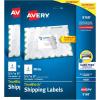 imageAvery Printable Shipping Labels with Sure Feed 35quot x 5quot White 100 Blank Mailing Labels 8168200 labels