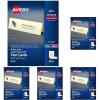 imageAvery Printable Tent Cards 35quot x 11quot White with Embossed Border 50 Blank Place Cards for Laser and Inkjet Printers 5309Ivory