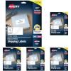 imageAvery Shipping Labels Sure Feed and Easy Peel Technology Glossy White Labels 2quot x 4quot Permanent Adhesive LaserInkjet 250 Total 6528One Size Pack of 5