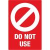 Red Do Not Use