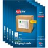 imageAvery White FullSheet Labels for Inkjet Printers with TrueBlock Technology 8 12 Inch x 11 Inch Pack of 25 8165250 labels