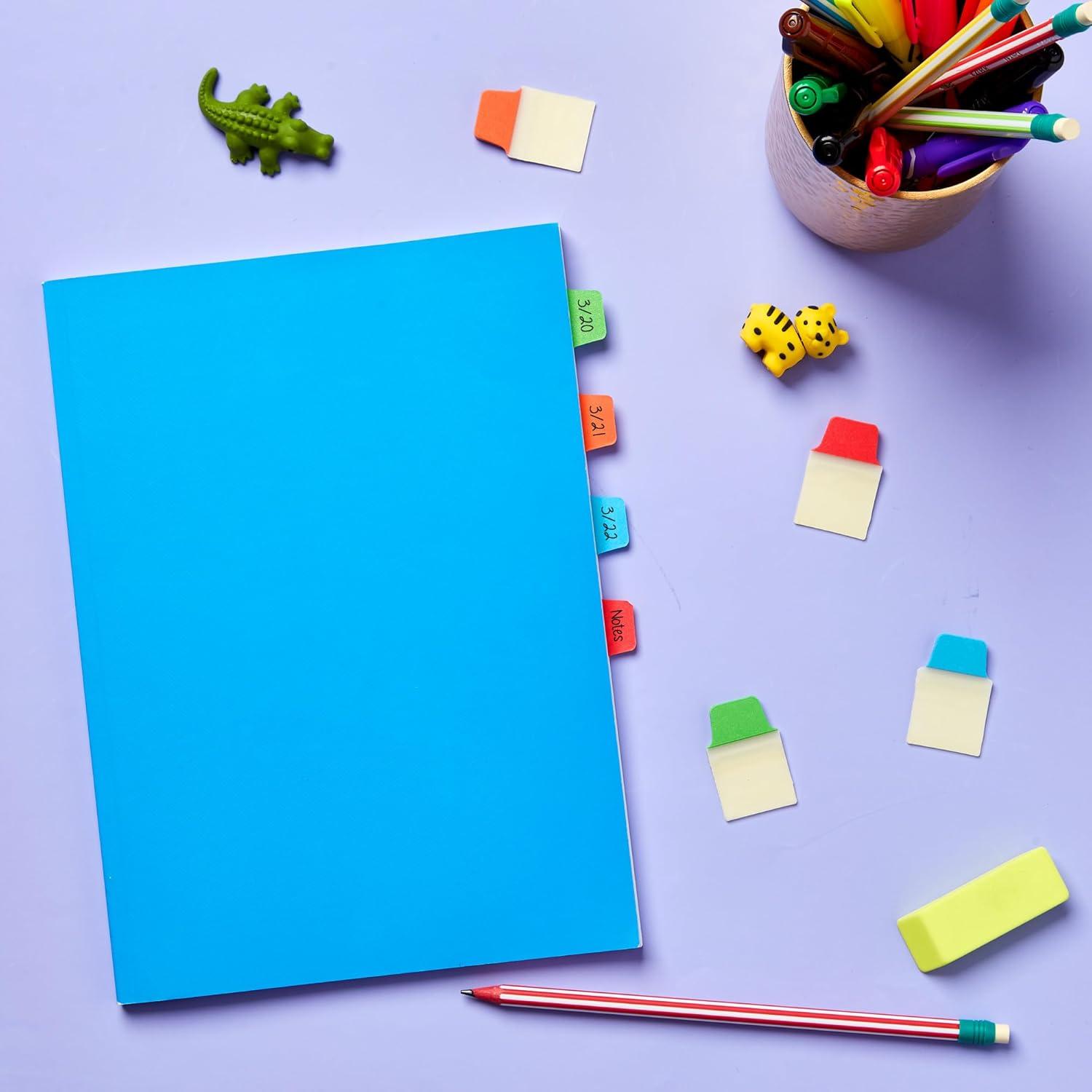 imageAvery Mini Ultra Tabs 1quot x 15quot 2Side Writable Assorted Primary Colors 80 Repositionable Tabs 74763Assorted Colors