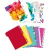 imageAvery  Amy Tangerine Designer Collection Big Tab Dividers for 3 Ring Binders 5Tab Set Rainbow Vibes 1 Set 11394