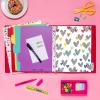 imageAvery  Amy Tangerine Designer Collection Big Tab Dividers for 3 Ring Binders 5Tab Set Rainbow Vibes 1 Set 11394