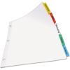 imageAvery 12 Tab Dividers for 3 Ring Binder Easy Print ampamp Apply Clear Label Strip Index Maker Customizable Multicolor Tabs 5 Sets 11405Clear