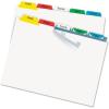 imageAvery 12 Tab Dividers for 3 Ring Binder Easy Print ampamp Apply Clear Label Strip Index Maker Customizable Multicolor Tabs 5 Sets 11405Clear