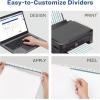 imageAvery 12Tab Binder Dividers Easy Print ampamp Apply Clear Label Strip Index Maker White Tabs 5 Sets 114295 Sets