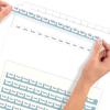 imageAvery 12Tab Binder Dividers Easy Print ampamp Apply Clear Label Strip Index Maker White Tabs 5 Sets 114295 Sets