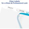 imageAvery 3Tab Unpunched Dividers for Use with Any Binding System Easy Print ampamp Apply Clear Label Strip Index Maker Customizable White Tabs 25 Sets 114425 Sets