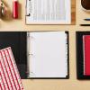 imageAvery 5 Tab Dividers for 3 Ring Binder Easy Print ampamp Apply Clear Label Strip Index Maker Customizable White Tabs 5 Sets 1143650 sets